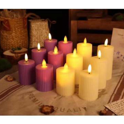 Halloween Pillar LED Candle
