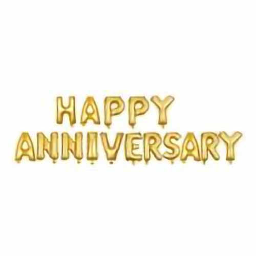 Happy Anniversary Folienbanner – 3,63 M Lang, Partydekoration Für Jubiläum, Hochzeitstag & Feiern