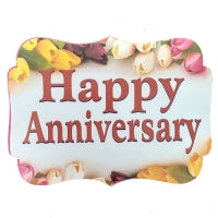 Happy Anniversary photo booth placard