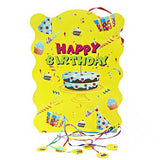 Happy Birthday Large Pinata /Khoi Bag [Assorted Colors] - Funzoop
