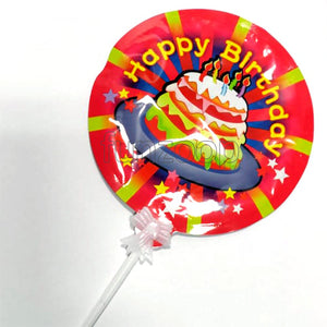 Happy Birthday Foil Balloon Cake Topper - Funzoop
