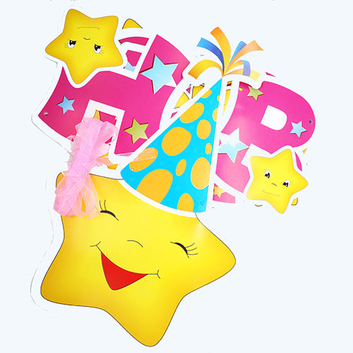 Happy Birthday Large Party Banners - Smiley - Funzoop