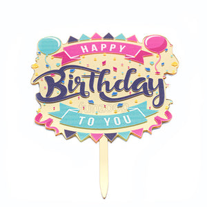 Happy Birthday to You Cake Topper - Funzoop The Party Shop
