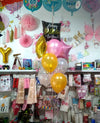 Happy Birthday to You Stars Foil Balloons Bouquet Funzoop - The Party Shop shown as a styling reference, with additional decorations separate from the balloon in this listing.