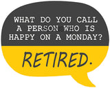 Retirement party photo prop placard for farewell event photography from Funzoop The Party Shop