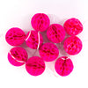 Honeycomb Balls Garland Pink - Funzoop The Pasrty Shop