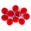 Honeycomb Balls Garland Red sold by Funzoop - The Party Shop