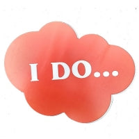 I Do photo booth placard