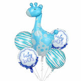 It's a Boy 5 in 1 Foil Balloons Bouquet Set [5 Pcs] - Funzoop