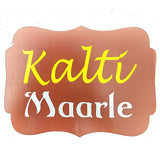 Kalti Maarle photo booth placard with playful Hindi typography for party photography from Funzoop The Party Shop