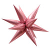 25" Large 12 Point Star Foil Balloon - Rosegold