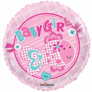 18 inches little fish new baby girl arrival foil balloon with pastel baby theme design from Funzoop The Party Shop
Pastel baby girl arrival foil balloon with cute little fish graphics from Funzoop The Party Shop
Round little fish new baby girl foil balloon for welcome celebration décor from Funzoop The Party Shop