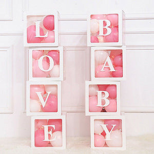 LOVE BABY Balloon Boxes Set