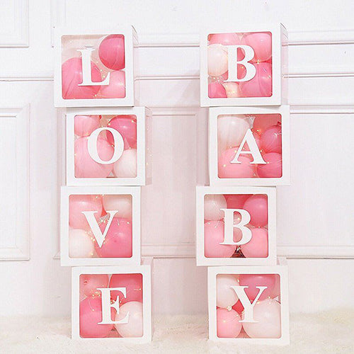 LOVE BABY Balloon Boxes Set