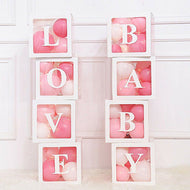 LOVE BABY Balloon Boxes Set