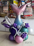 Mermaid Tail Balloon Arrangement - Funzoop