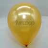 Metallic Latex Balloons Golden Funzoop - The Party Shop