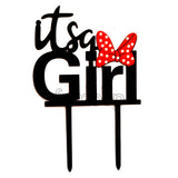 Minnie Mouse It's a GIRL Cake Topper - Funzoop The Party Shop