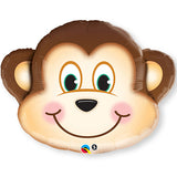 Mischievous Monkey Large Foil Balloon - Funzoop