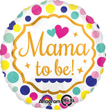 Mom to be baby shower foil balloon with festive celebration design from Funzoop The Party Shop
Baby shower mom to be foil balloon party decoration from Funzoop The Party Shop
Round mom to be celebration foil balloon for baby shower décor from Funzoop The Party Shop

