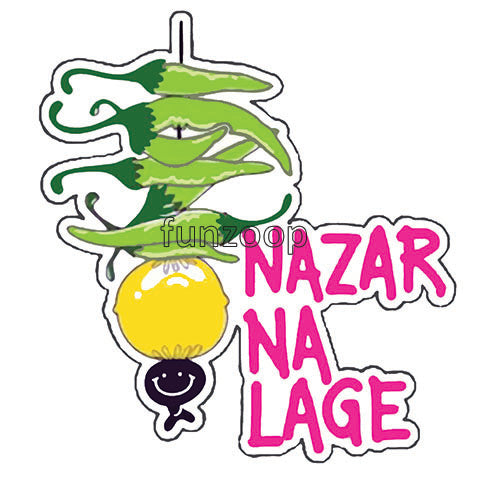 Nazar Na Lage - General Purpose Photo Booth Placard