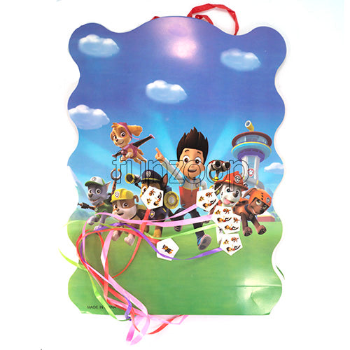 Paw Patrol Theme Pull String Pinata / Khoi Bag