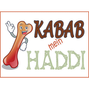 KABAB Mein HADDI Photo Booth Placard - Funzoop