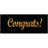 Congrats Photo Booth Placard - Funzoop