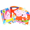 Peppa Pig Characters Birthday Wall Banner-flags - Funzoop