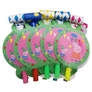 Peppa Pig Theme Party Blowouts - Funzoop