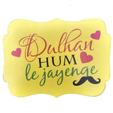 Photo booth placard assorted designs with colorful celebration messages from Funzoop The Party Shop