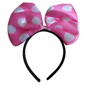 Pink Polka Dots Headband (Colors: Pink) - Funzoop