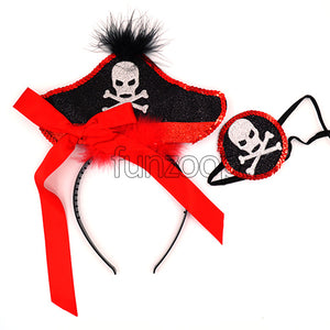 Pirate Headband and Eye Patch Set - Funzoop The Party Shop