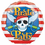 Pirate party theme foil balloon with colorful adventure design from Funzoop The Party Shop
Pirate theme birthday foil balloon decoration for kids party from Funzoop The Party Shop
Pirate adventure helium foil balloon for themed celebration from Funzoop The Party Shop
