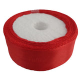 Polyester satin ribbon roll in assorted colors for gift wrapping and decoration from Funzoop The Party ShopPolyester satin ribbon roll in assorted colors for gift wrapping and decoration from Funzoop The Party Shop