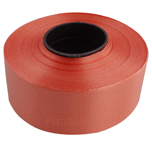 Polyester wrapping ribbon roll in assorted colors for gift packaging and decoration from Funzoop The Party Shop
