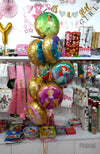 Princess 8 in 1 Foil Balloons Bouquet Set - Helium Inflated [FBB06]