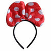 Pink Polka Dots Headband (Colors: Red) - Funzoop