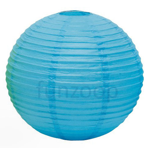 Round Paper Lanterns (Blue) sold by Funzoop - The Party Shop