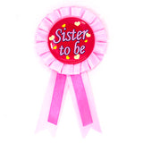 Big sister celebration badge for baby arrival and family events from Funzoop The Party Shop