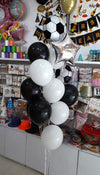 Soccer Theme Inflated Balloons Bouquet Set [16 Pcs] - Funzoop