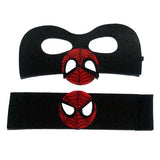 Superheroes Mask and Wrist Bands Set (Spider-man) - Funzoop