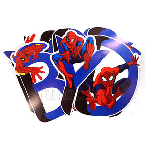 Spider-man Theme Birthday Wall Banner - Funzoop