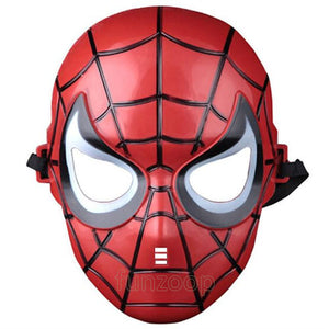 Spider-man Face Mask - Red - Funzoop