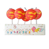 Superheroes Theme Cake Candles (5 pcs) Superman