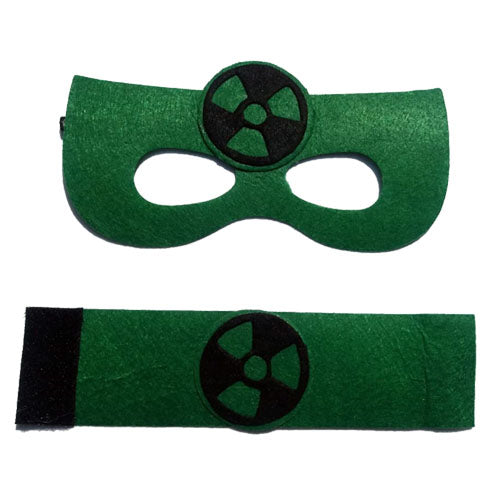 Superheroes Mask and Wrist Bands Set (Hulk) by Funzoop