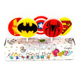 Superheroes Theme Cake Candles (5 pcs) Assorted Pack - Funzoop The Party Shop