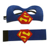 Superheroes Mask and Wrist Bands Set (Superman) - Funzoop