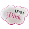 Team Pink photo booth placard