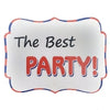 The Best Party photo booth placard